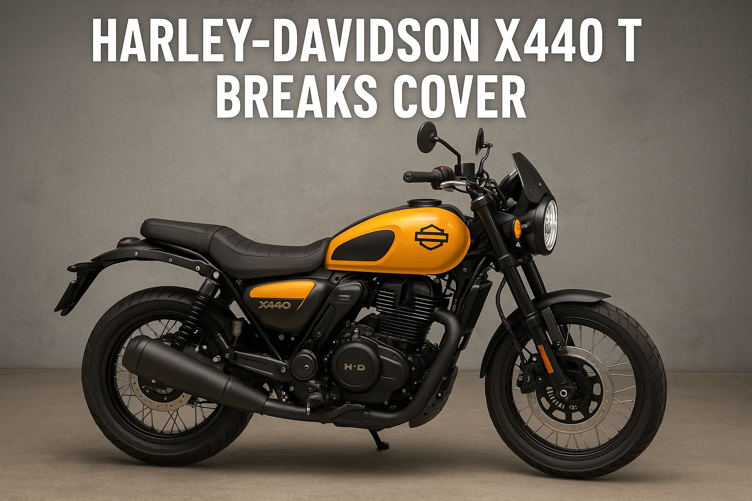 Harley-Davidson X440 T Breaks Cover